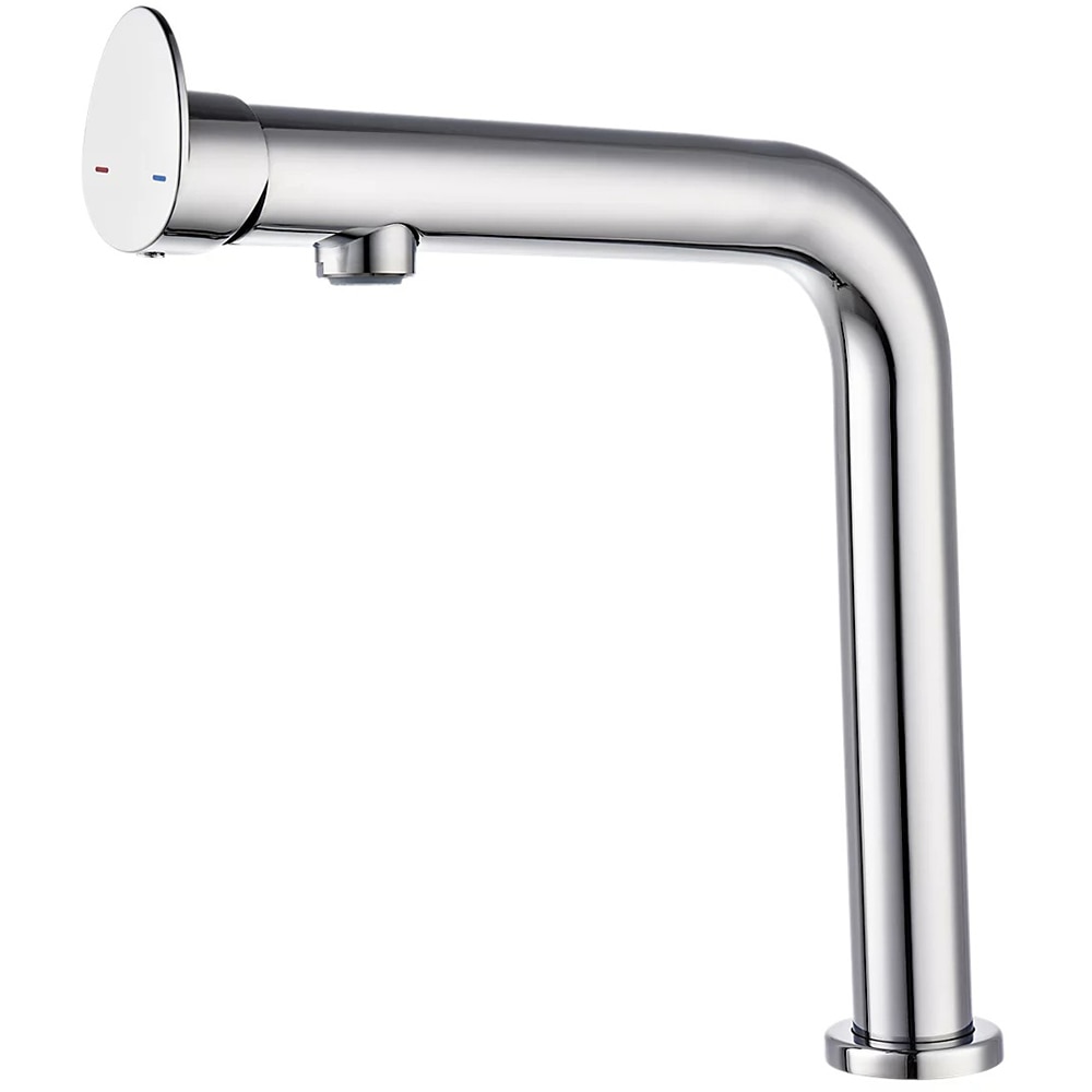 Baterie bucatarie GOODHOME Cascabel, alama, crom