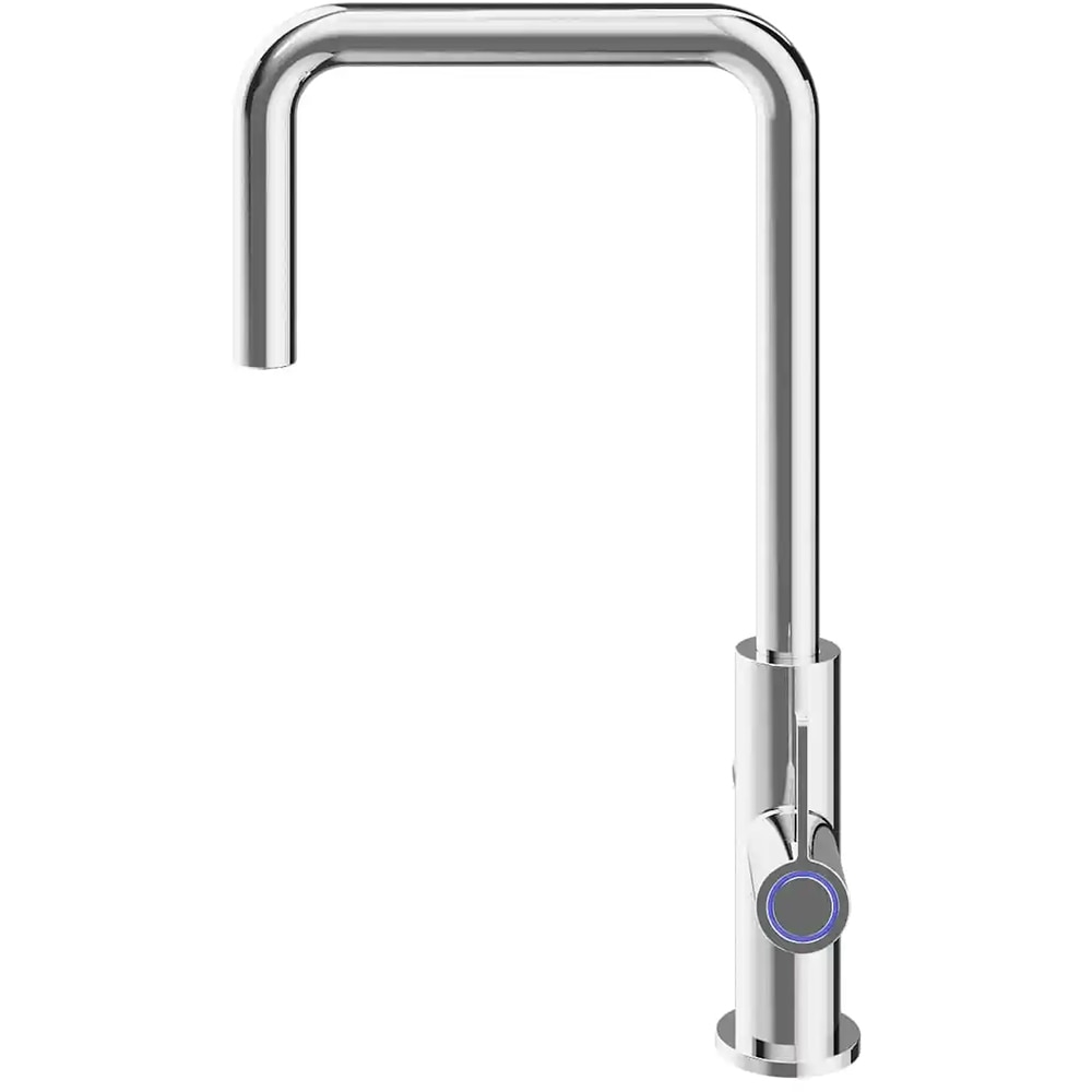 Baterie bucatarie GOODHOME Kamut, alama, crom