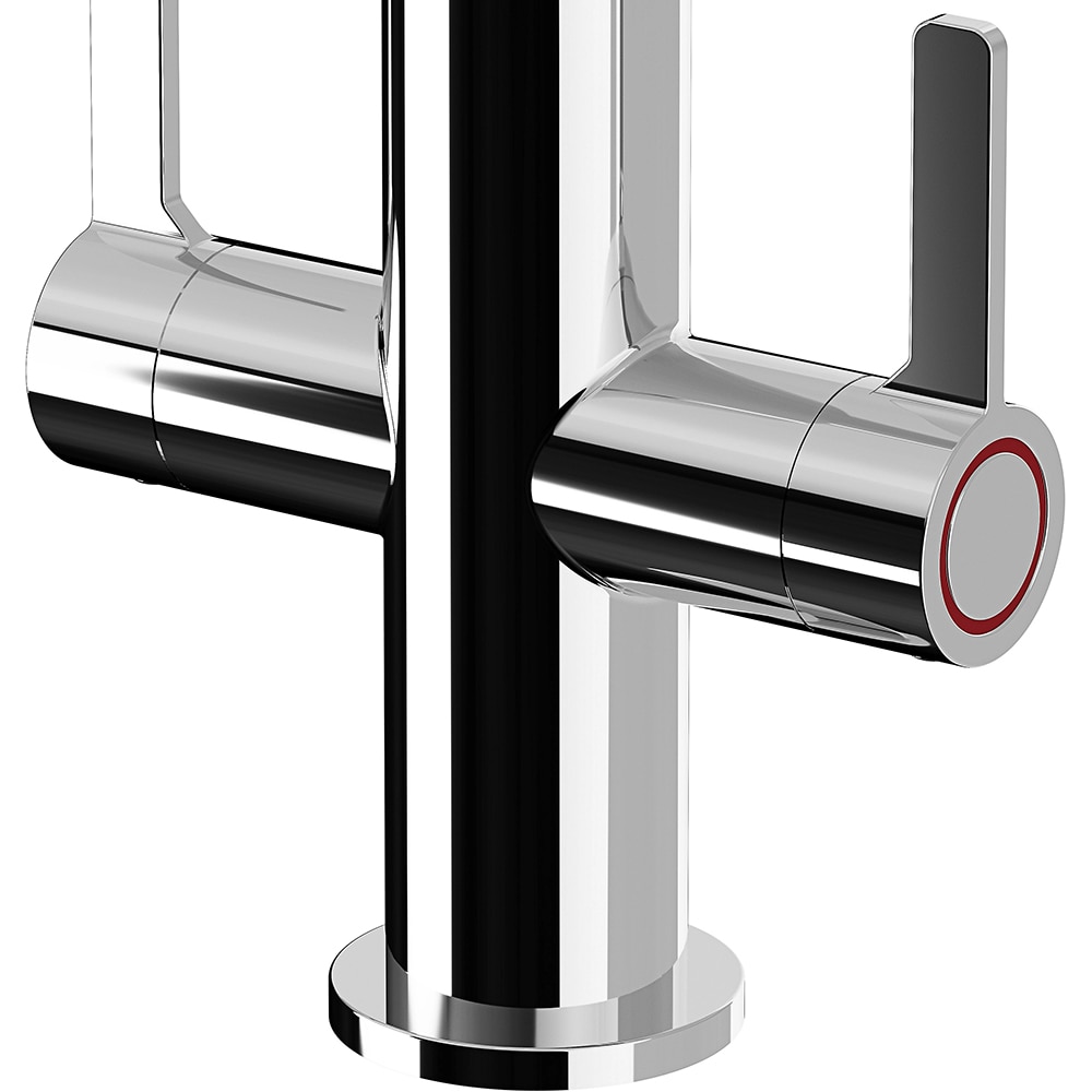 Baterie bucatarie GOODHOME Kamut, alama, crom