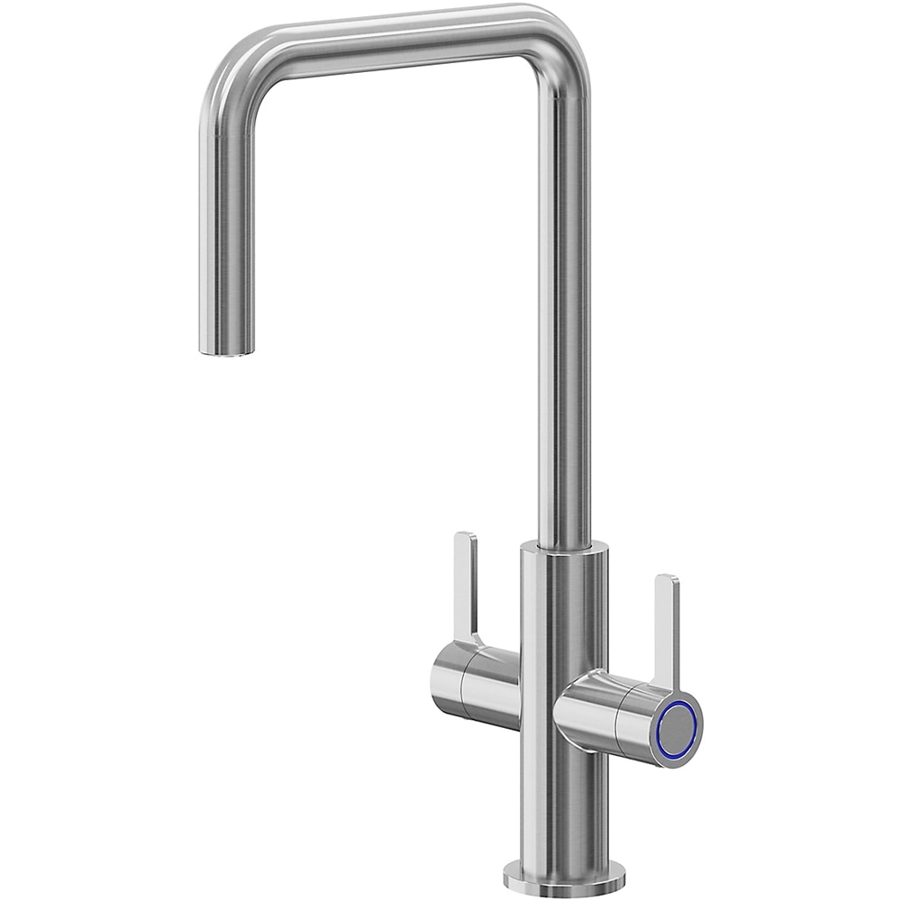 Baterie bucatarie GOODHOME Kamut, inox, crom