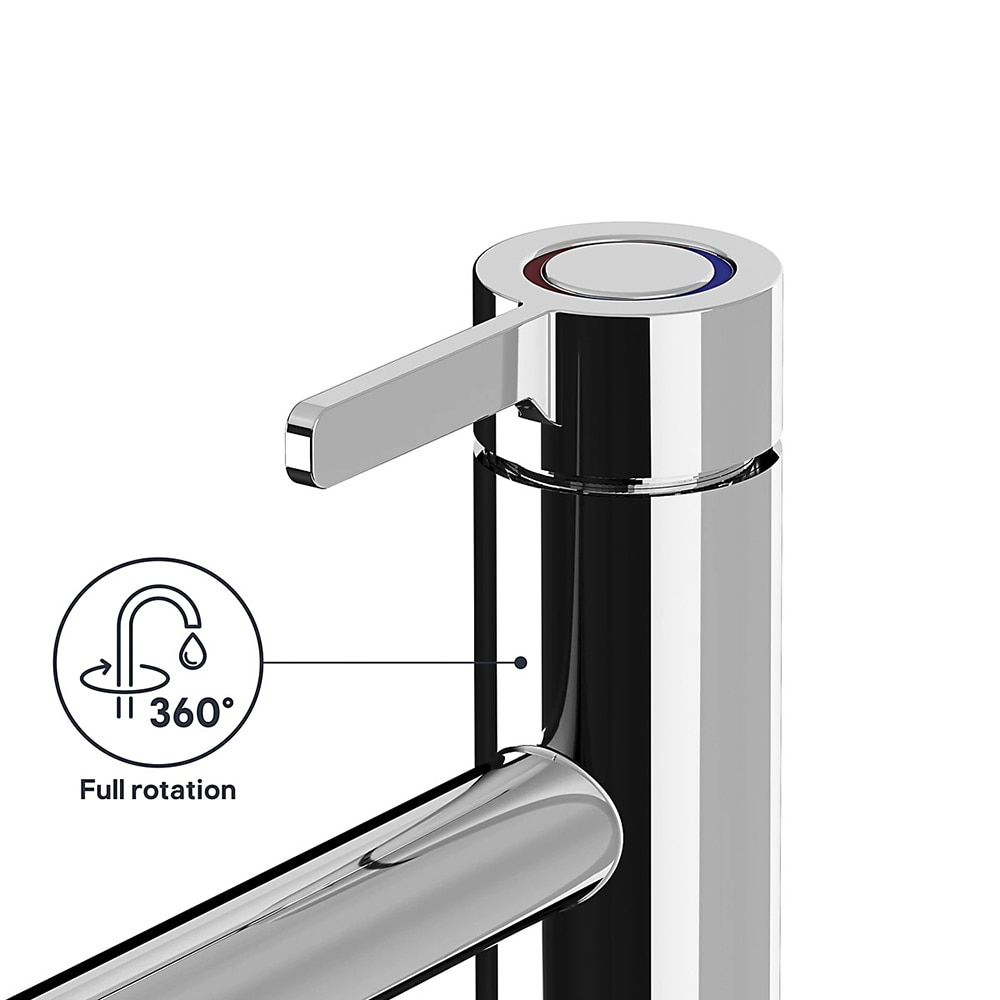 Baterie bucatarie GOODHOME Morita, alama, crom