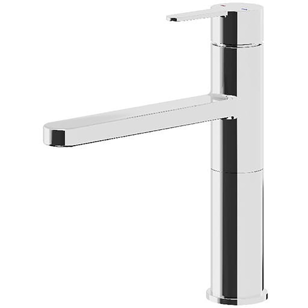 Baterie bucatarie GOODHOME Phoran, alama, crom