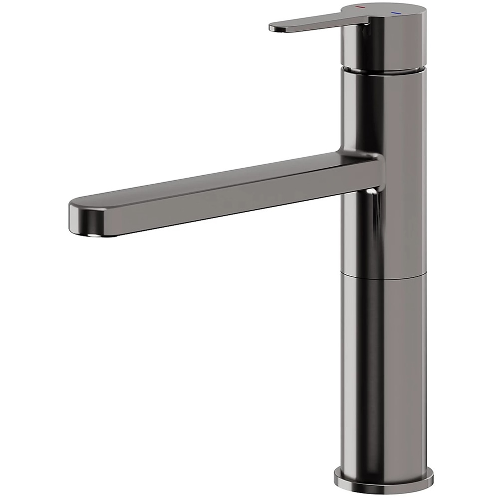 Baterie bucatarie GOODHOME Phoran, alama, titan