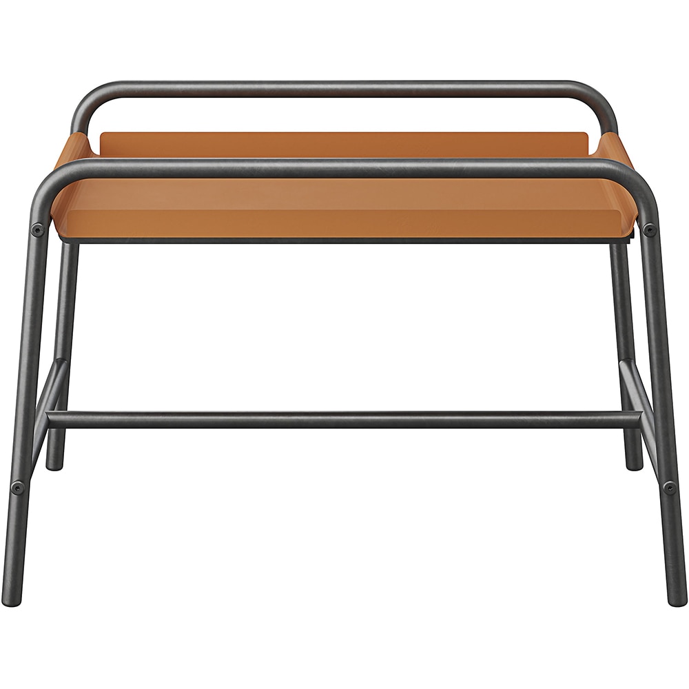 Masa terasa GOODHOME Petalii, otel, 56.6 x 35 x 37.5 cm, maro