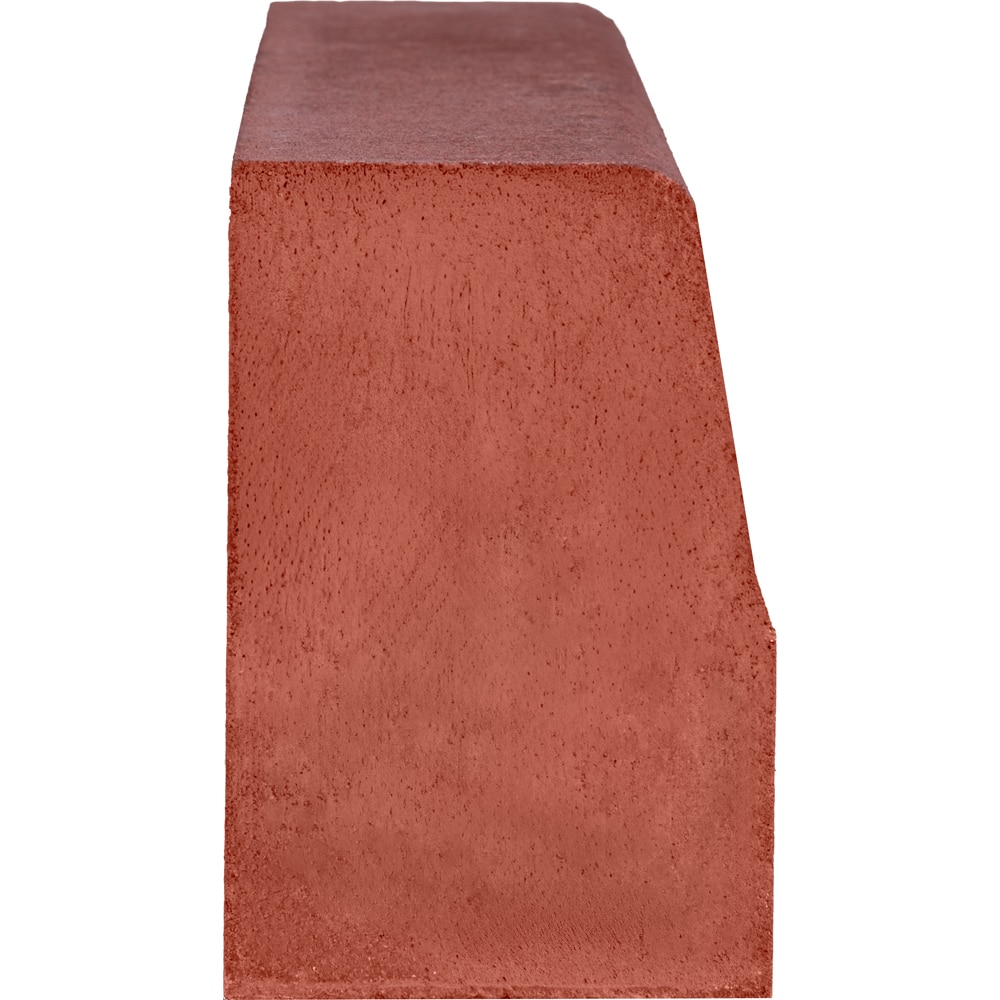 Bordura SEMMELROCK, 50 x 10 x 15 cm, rosu