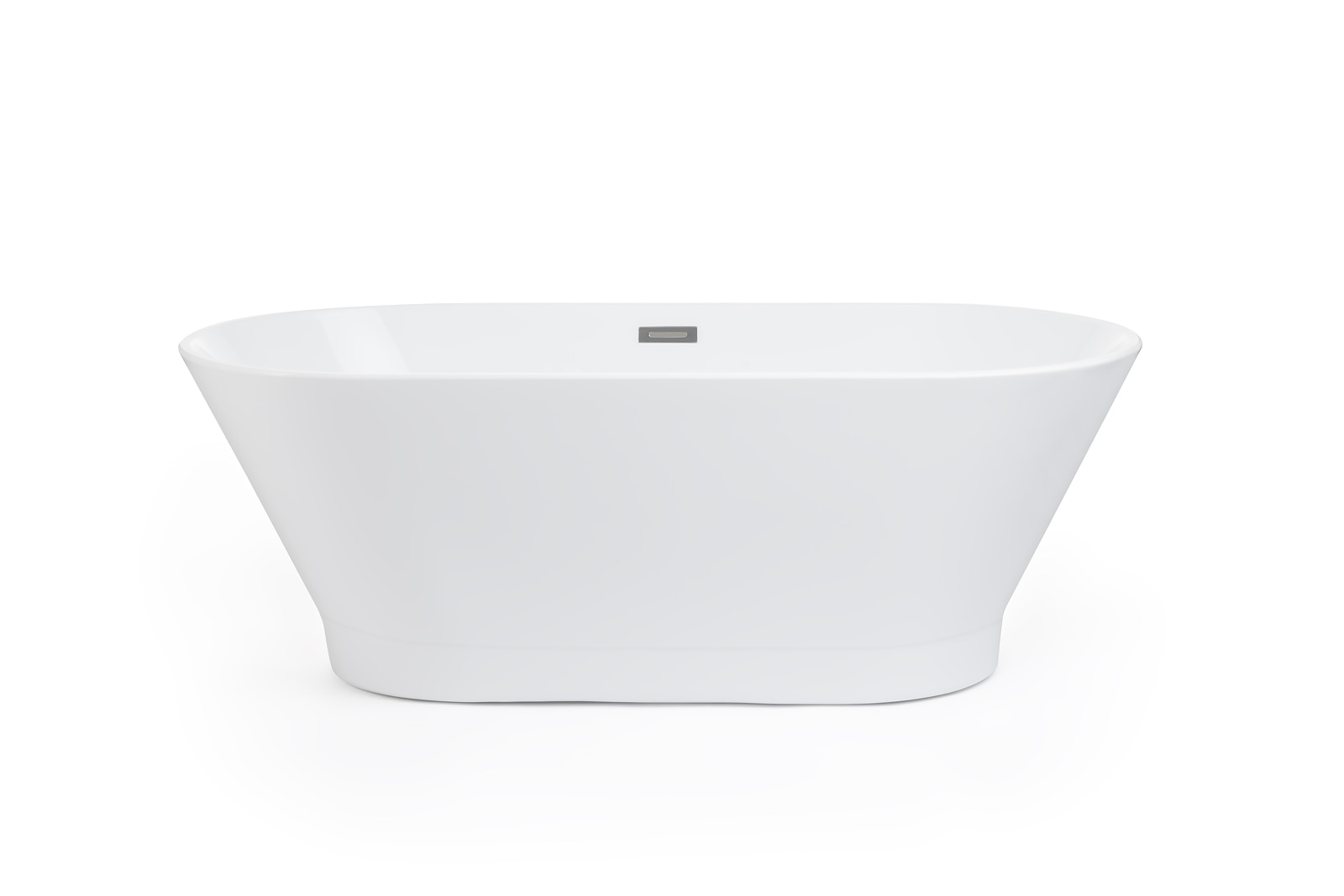 Cada freestanding baie, ovala, alba, 170 x 75 x 60 cm • GoodHome Oslo