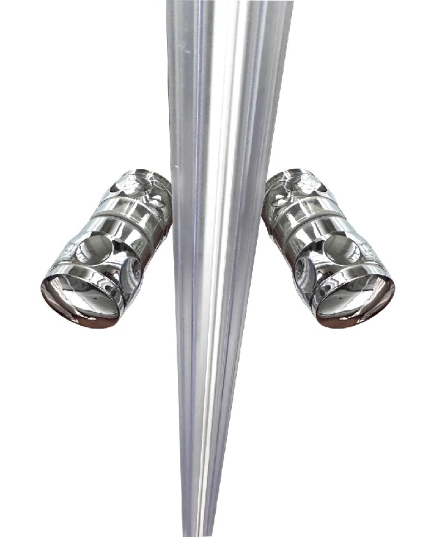 Cabina dus simpla, inalta, patrata, 80 x 80 cm 