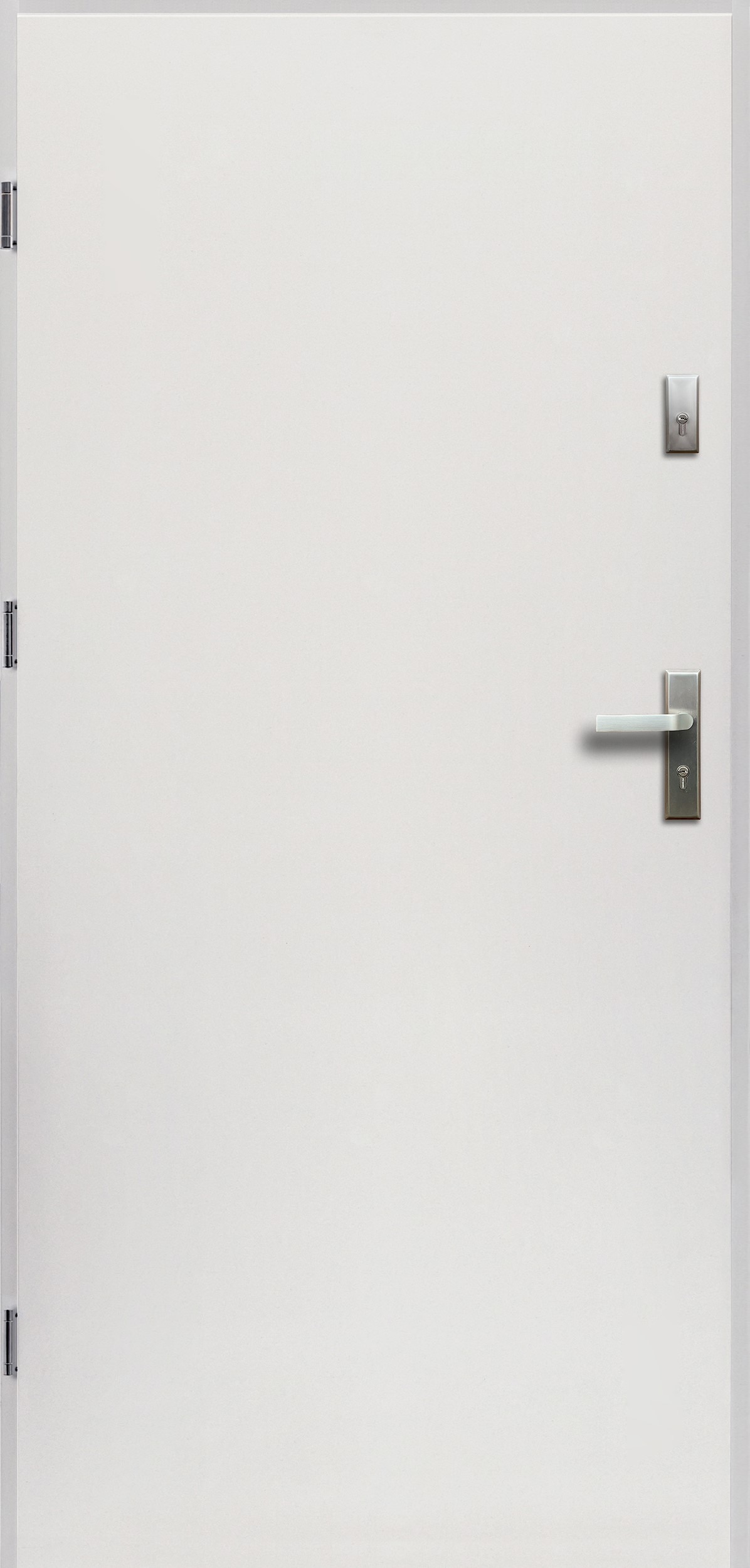 Usa exterior, alba, dreapta, 205 cm x 90 cm,  Artemida