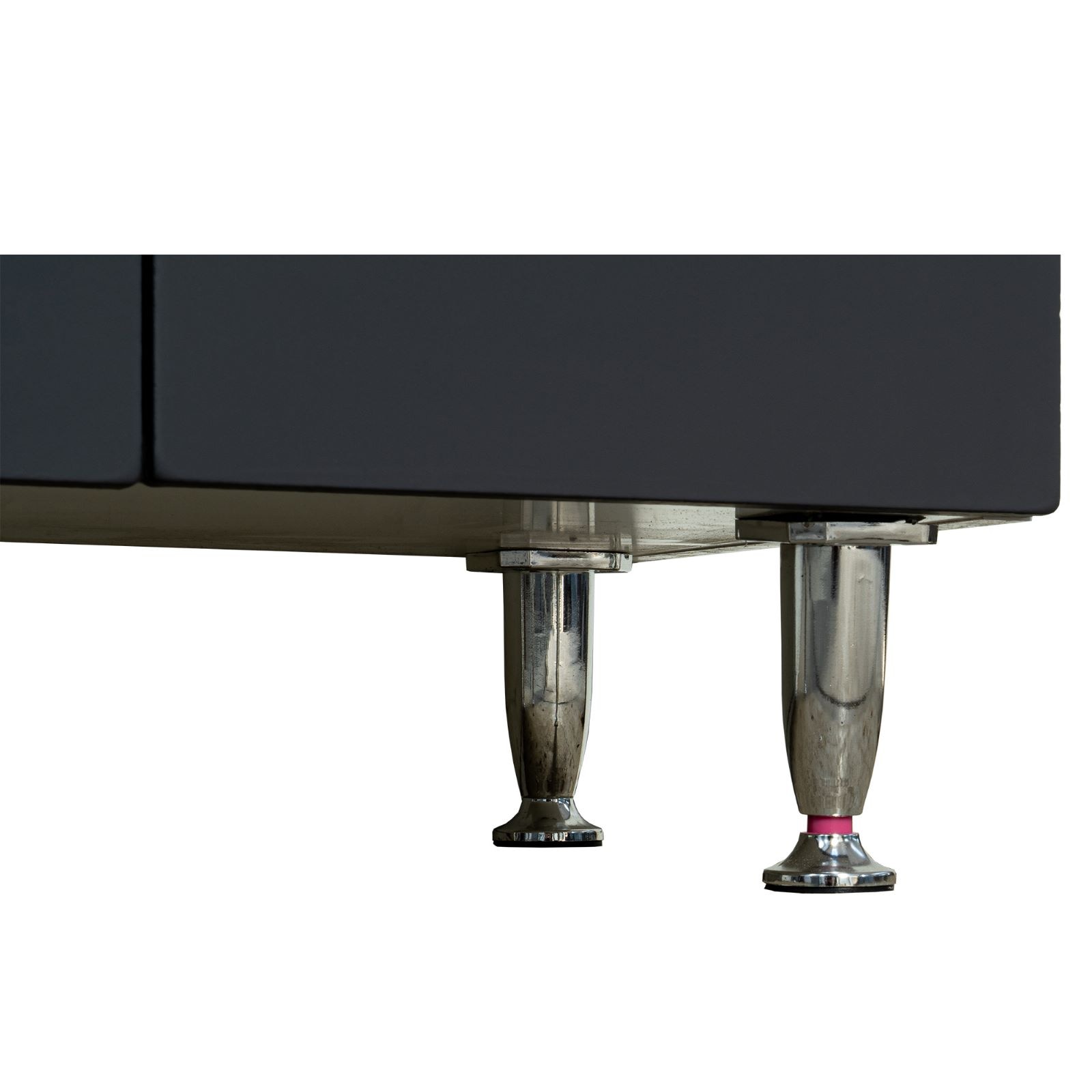 Set mobilier baie, PAL, 55 cm, gri  Bella