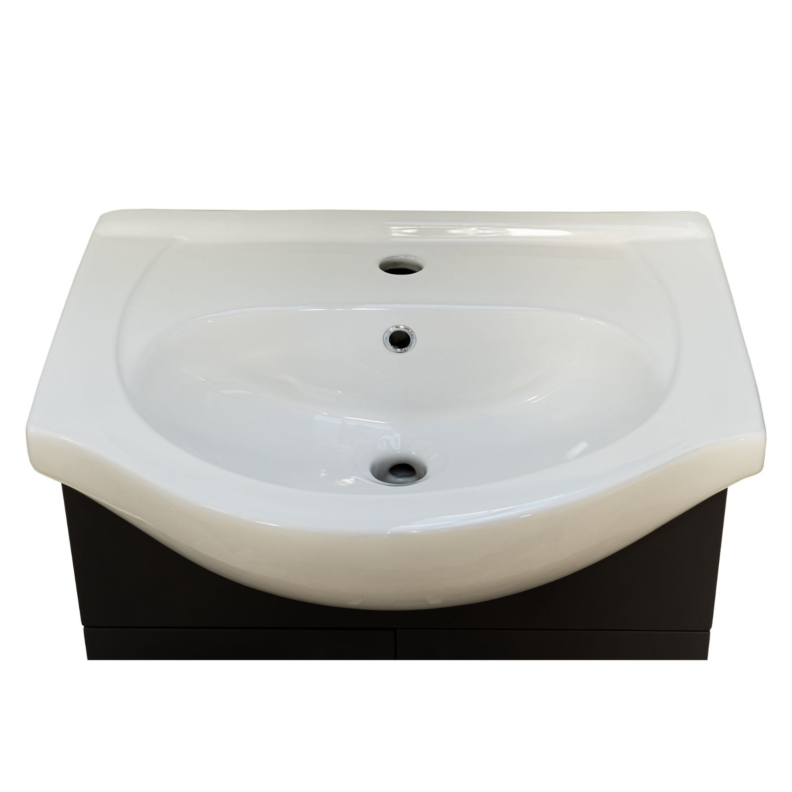 Set mobilier baie, PAL, 55 cm, gri  Bella