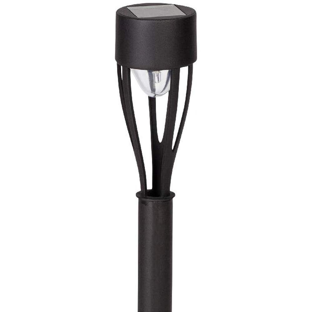 Lampa solara, IP44, 100 mAh, negru