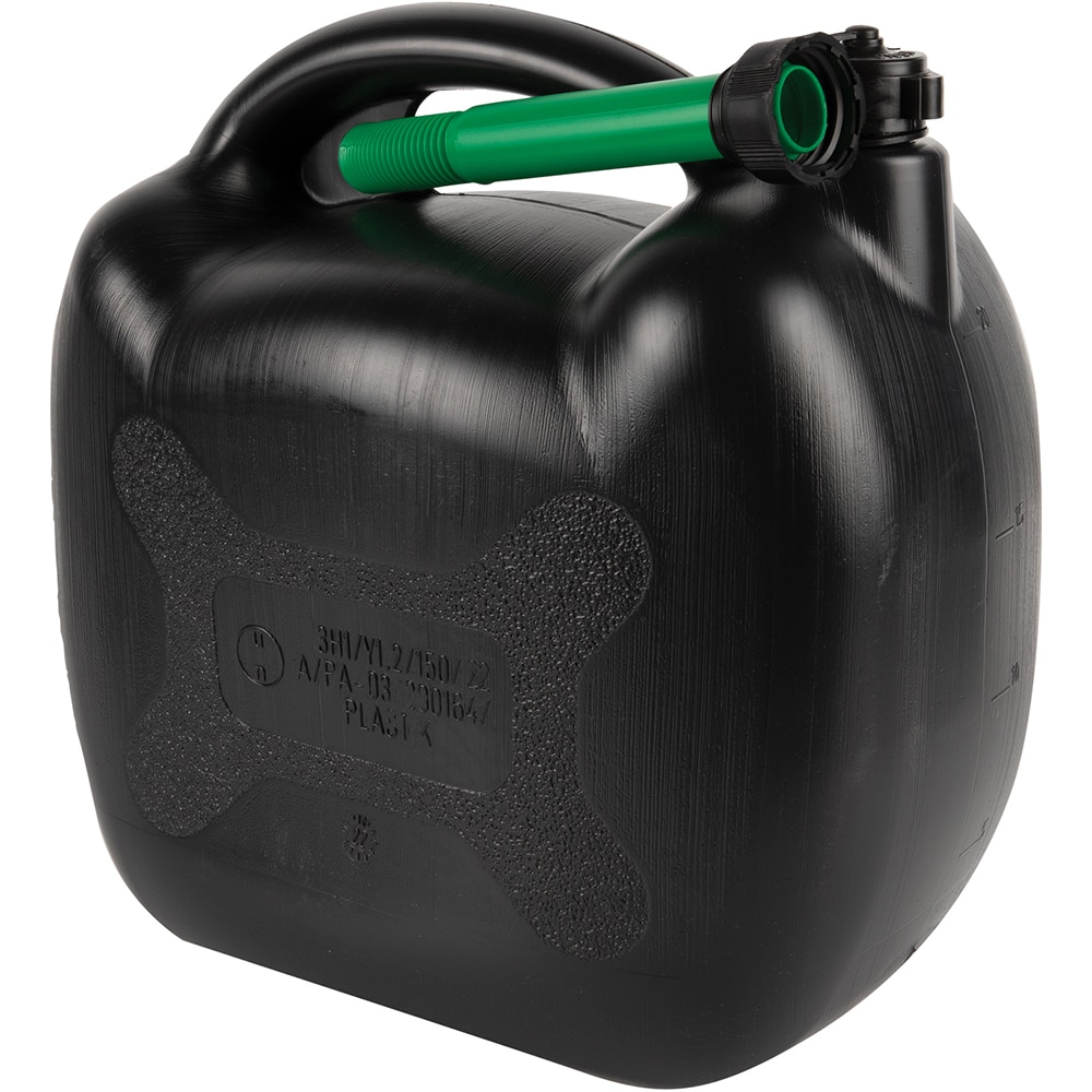 Canistra combustibil, 20l, plastic, negru