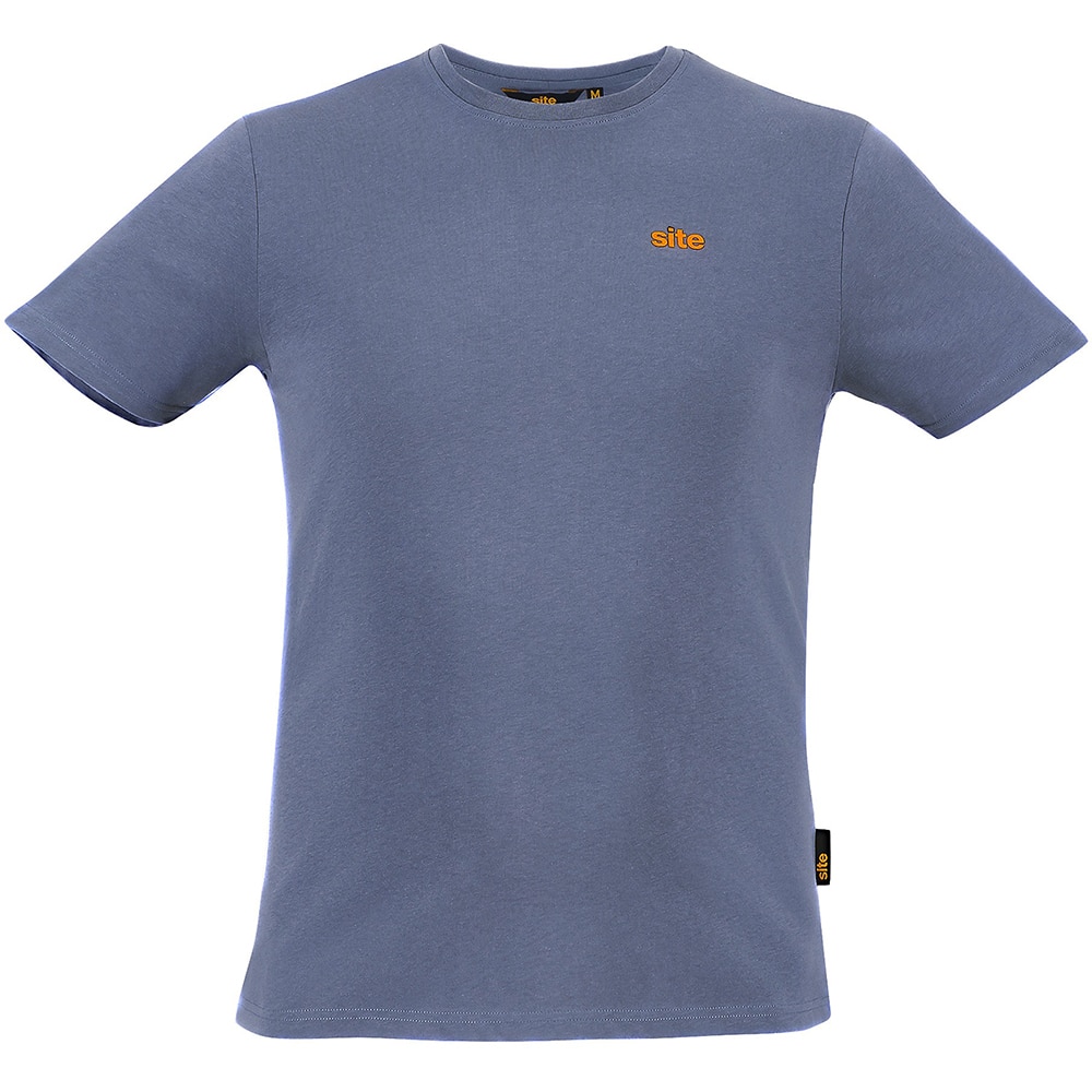 Set 2 tricouri SITE Troy, marimea XL, gri-albastru