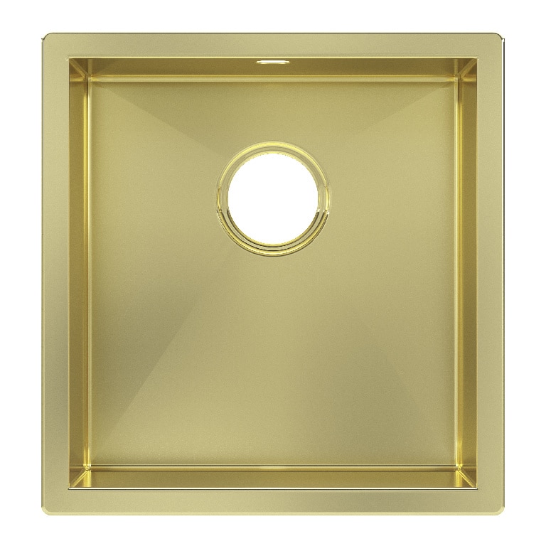 Chiuveta bucatarie GOODHOME Koseret, 1 cuva, inox, auriu