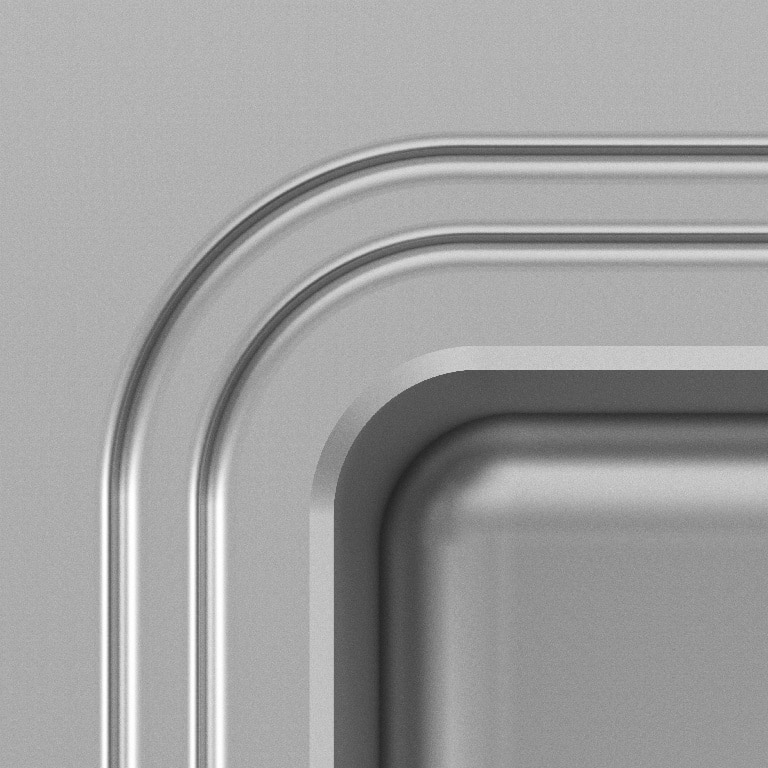 Chiuveta bucatarie GoodHome Romesco, 1 cuva, picurator reversibil, inox, accesorii, argintiu