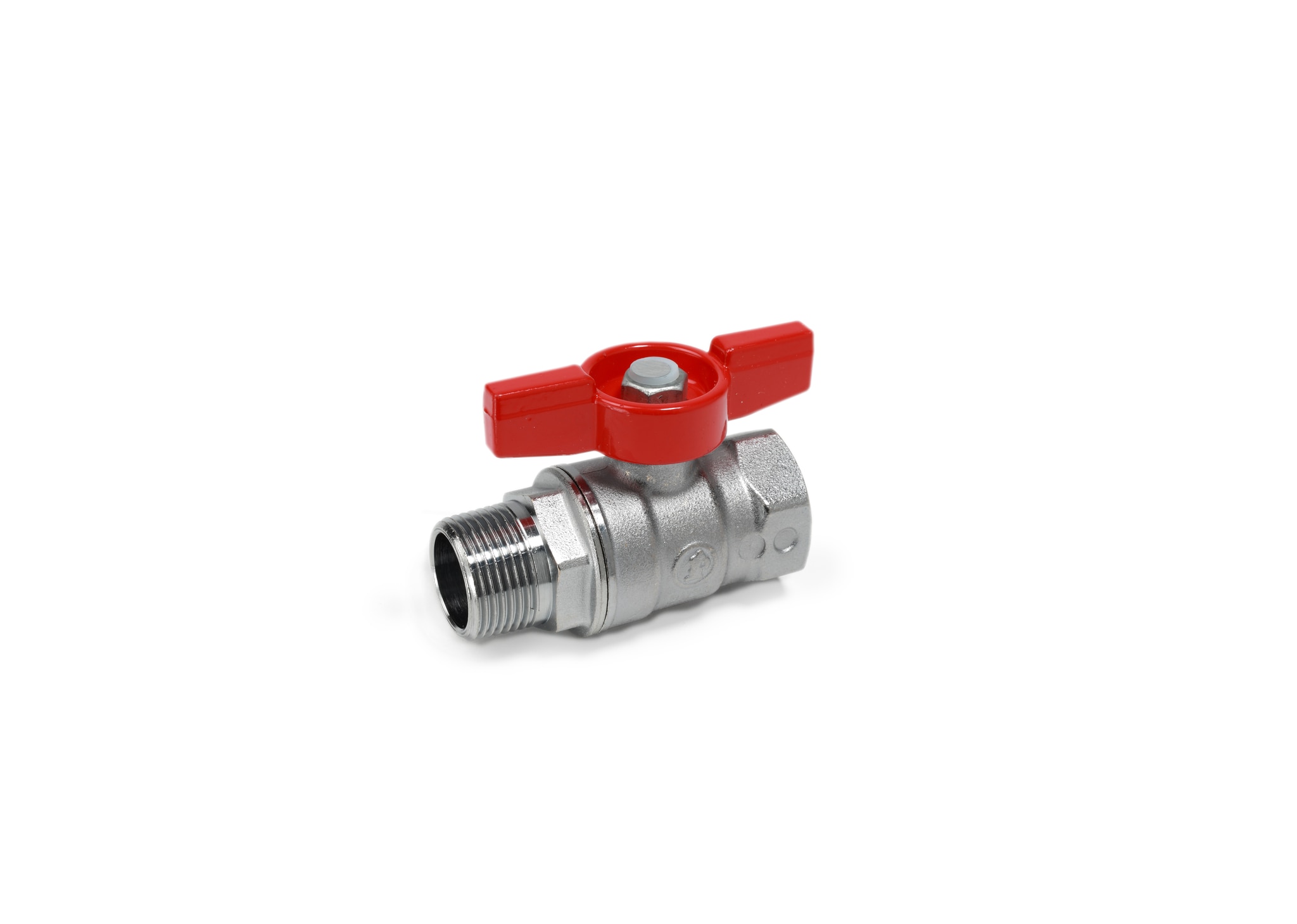Robinet sfera, filet interior - filet exterior, maner fluture 3/4" • Giacomini