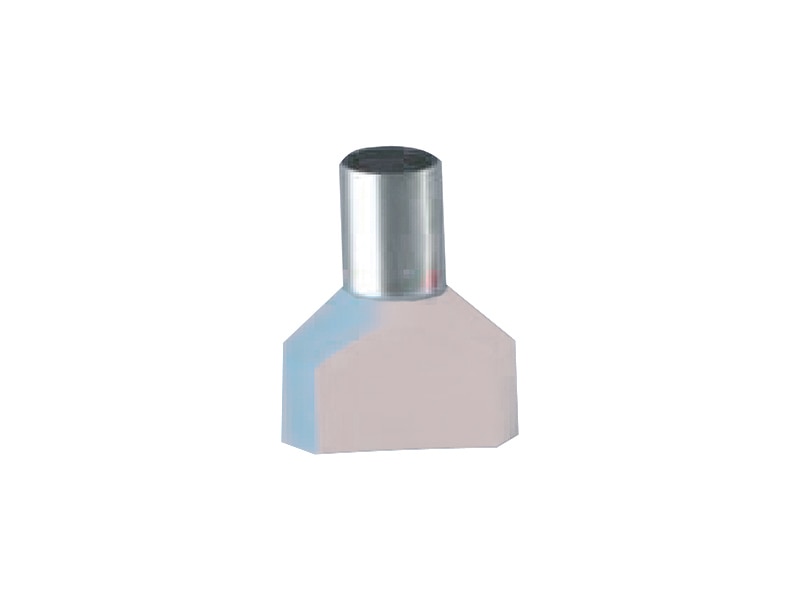 Pini Dubli Albi Pt Cablu 2X0.5Mm