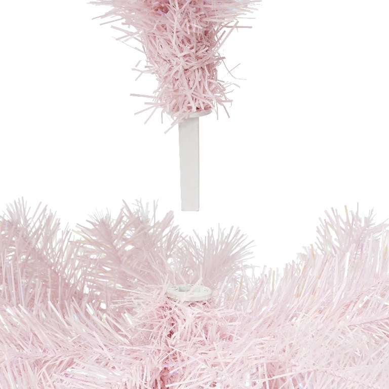 Brad artificial ORELLE, 122 cm, roz