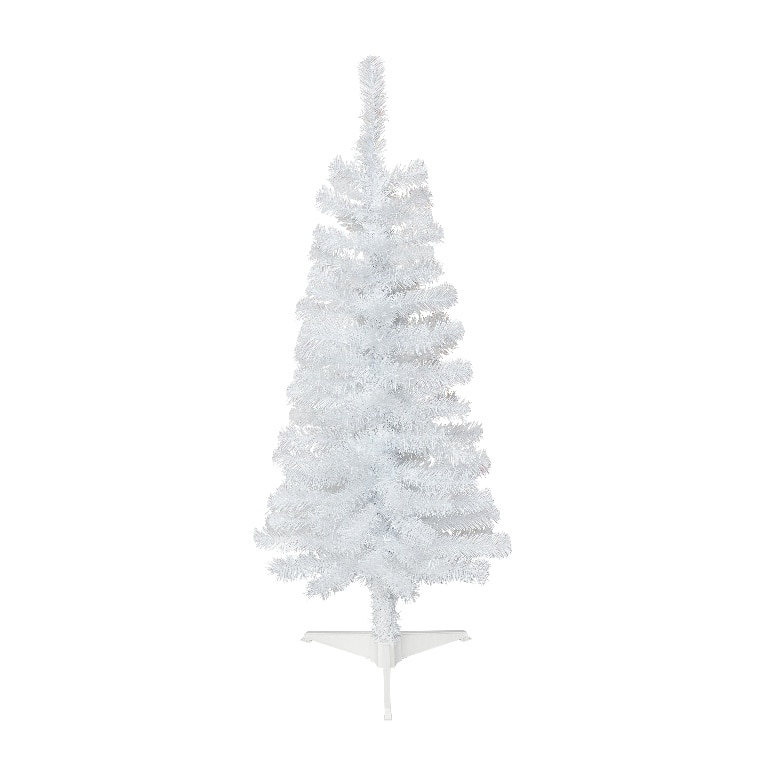 Brad artificial ORELLE, 122 cm, alb