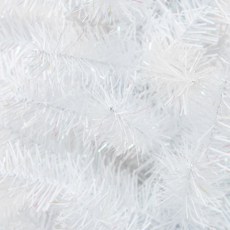 Brad artificial ORELLE, 122 cm, alb