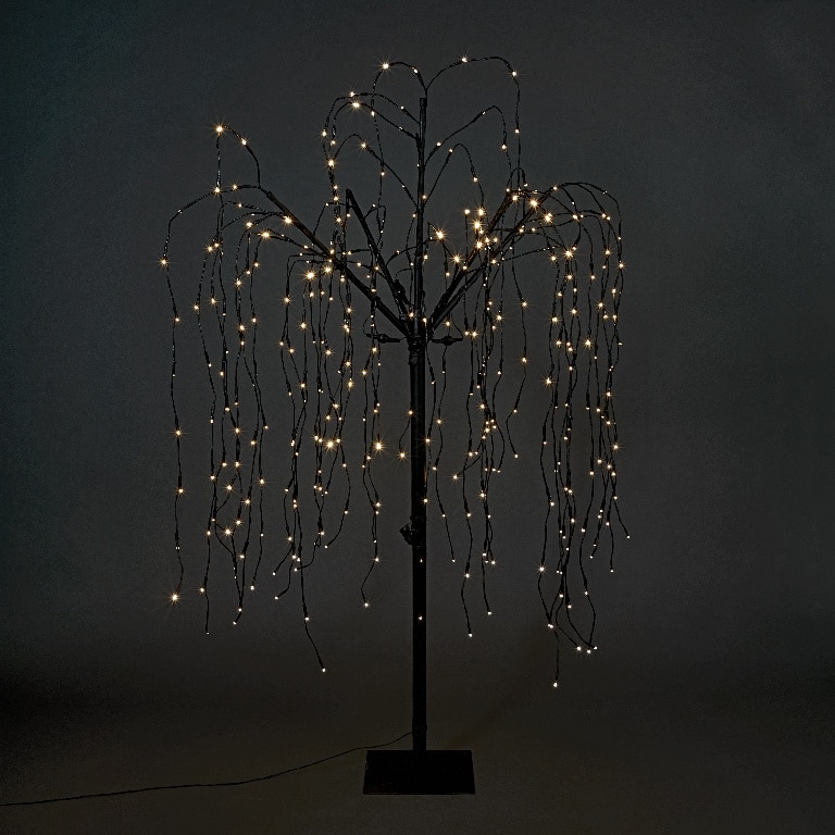 Decoratiune copac luminos, 360 leduri, iluminat alb cald