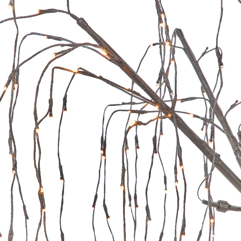 Decoratiune copac luminos, 360 leduri, iluminat alb cald