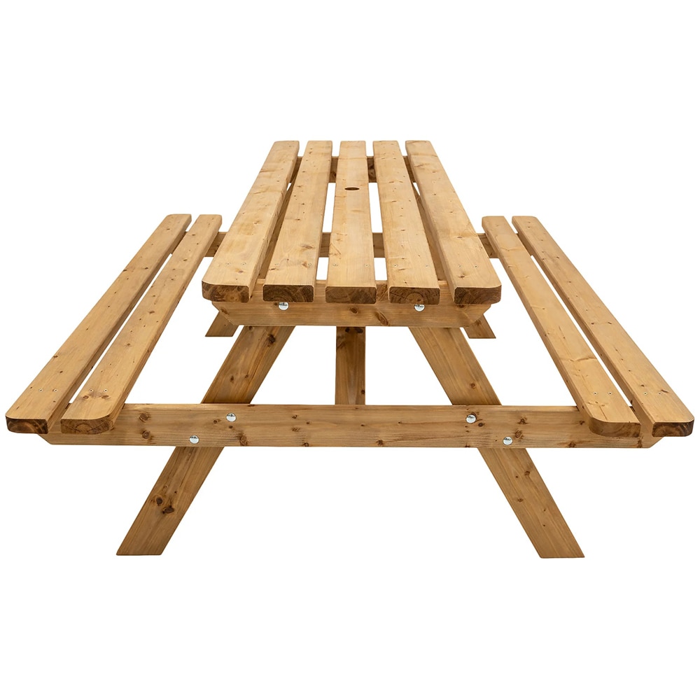 Set mobilier gradina GOODHOME Cabbio, 3 piese, maro