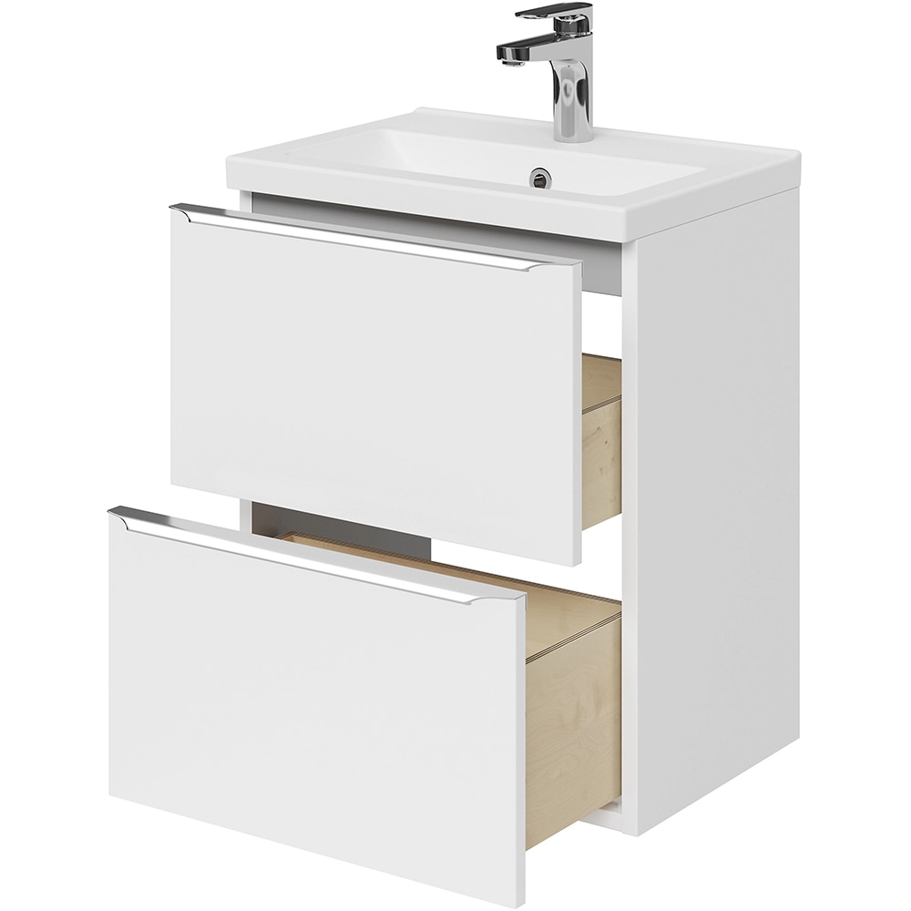 Masca lavoar GOODHOME Imandra, 50 x 36 x 60 cm, alb