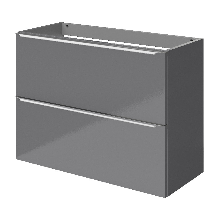 Baza pentru lavoar, suspendata, Gri, 80 x 60 cm  GoodHome Imandra