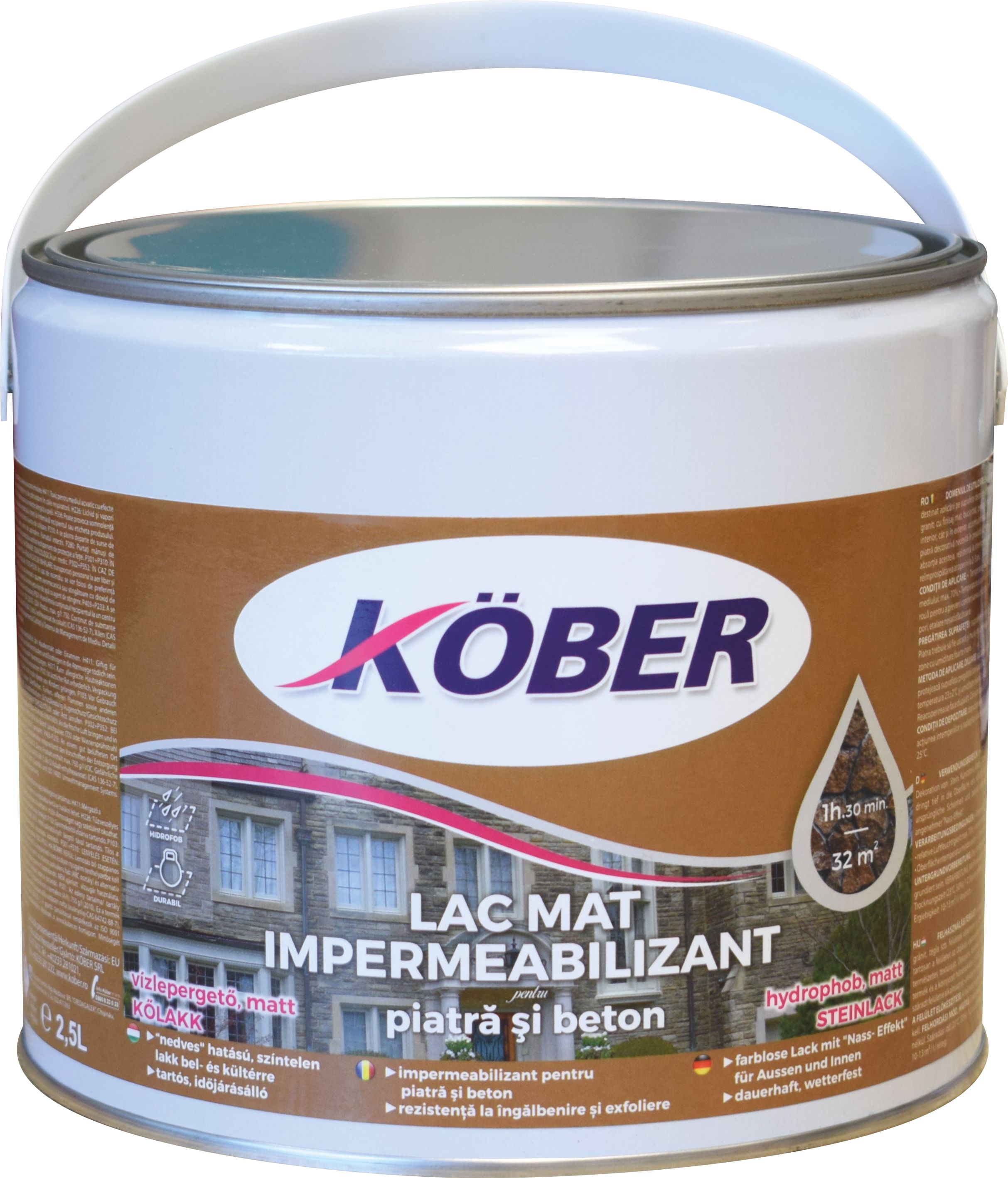 Lac Impermeabil Mat Piatra 2.5L