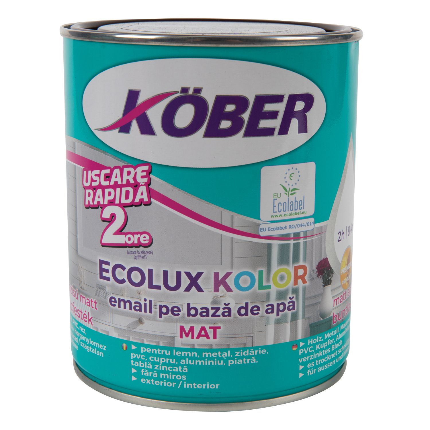 Email Ecolux Kolor Mat Brun 0.6