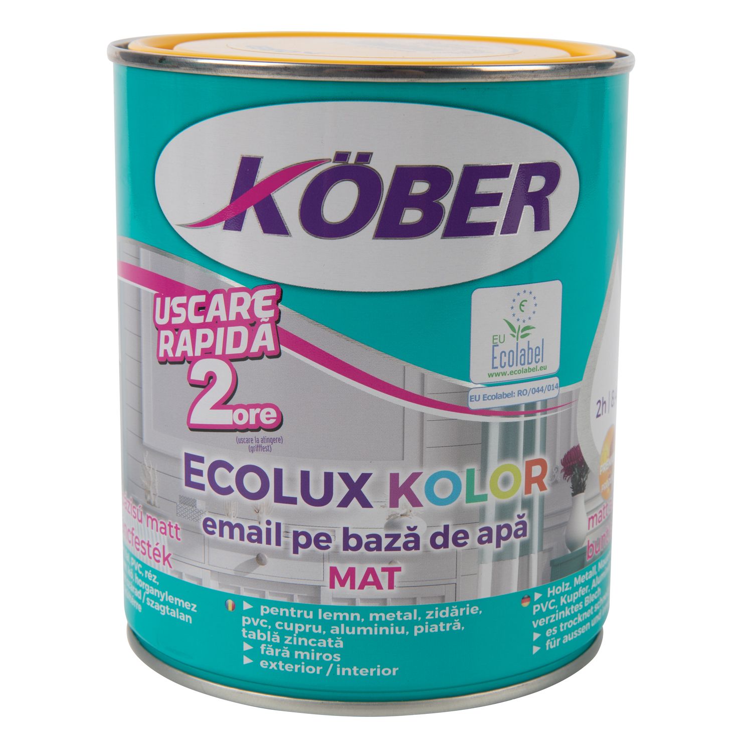 Email Ecolux Kolor Mat Galben 0.6