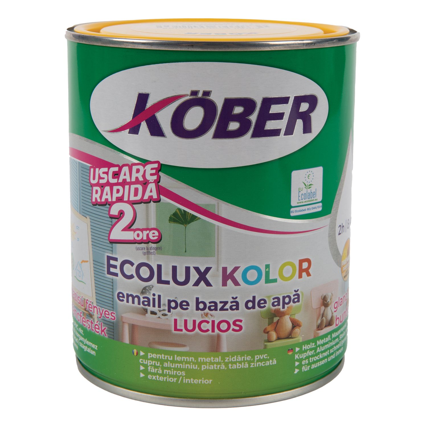 Email Ecolux Kolor Mat Negru 0.6