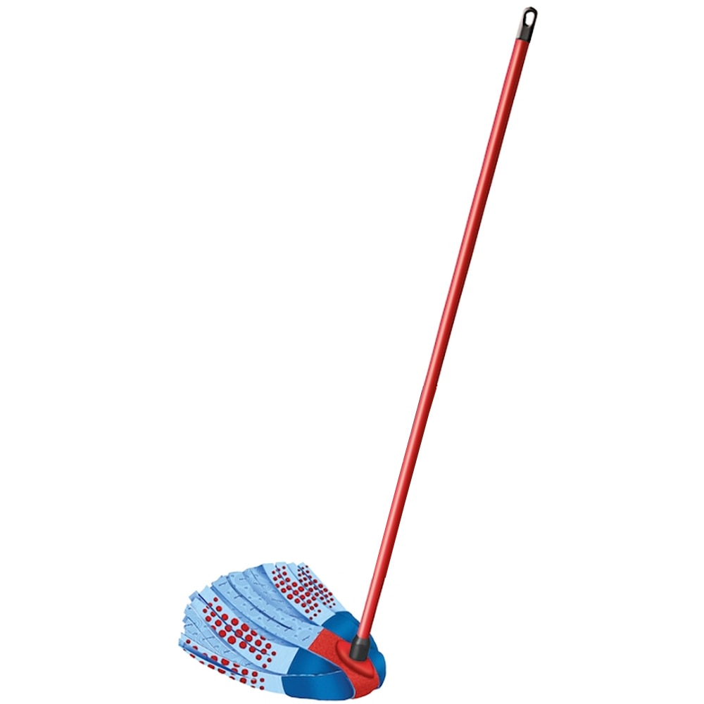 Mop cu maner Euroclick VILEDA 3 Action, microfibra