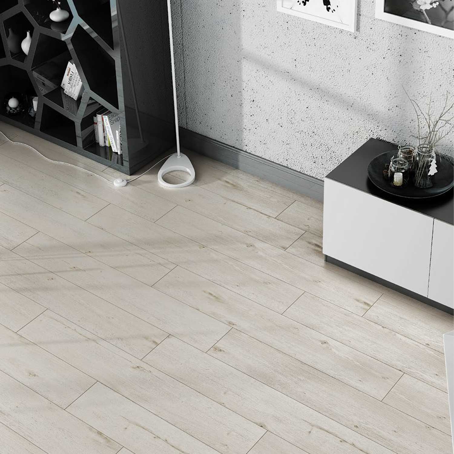 Parchet laminat AGT, 8 mm, gri, HDF, AC4, 1.834 mp/cutie