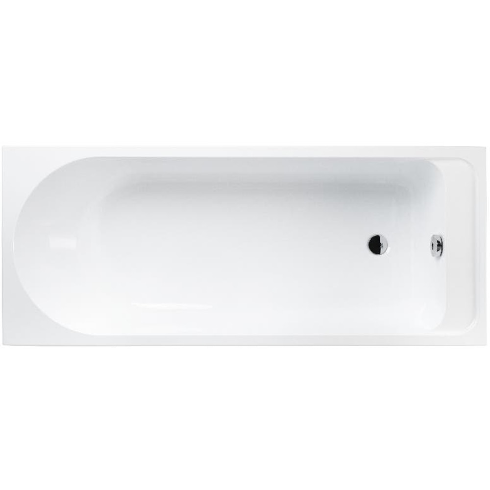 Cada baie GOODHOME Cavally, reversibila, acril, 170 x 70 cm, alb