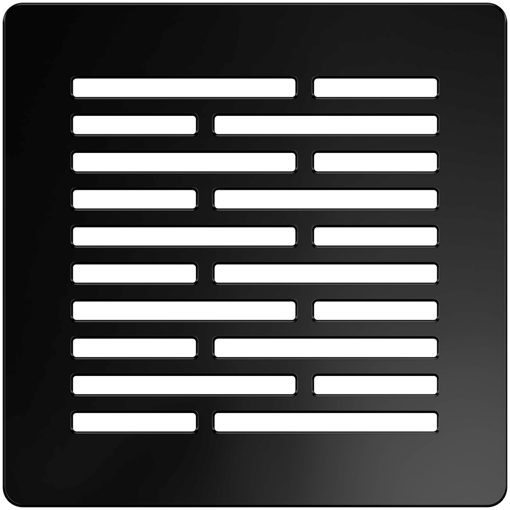 Cadita dus GOODHOME Douro, rasina, 140 x 90 cm, negru