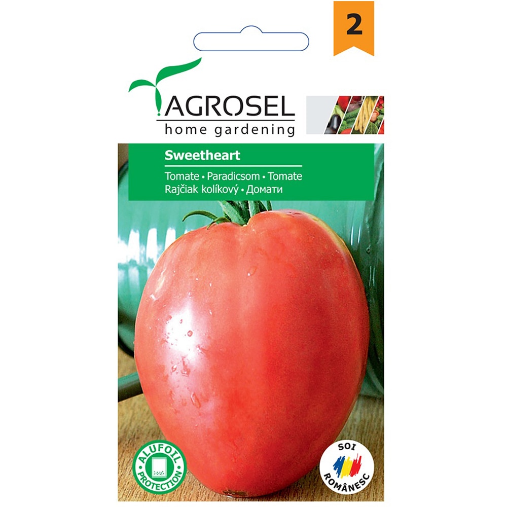 Seminte de legume Tomate Sweetheart AGROSEL, 1 plic