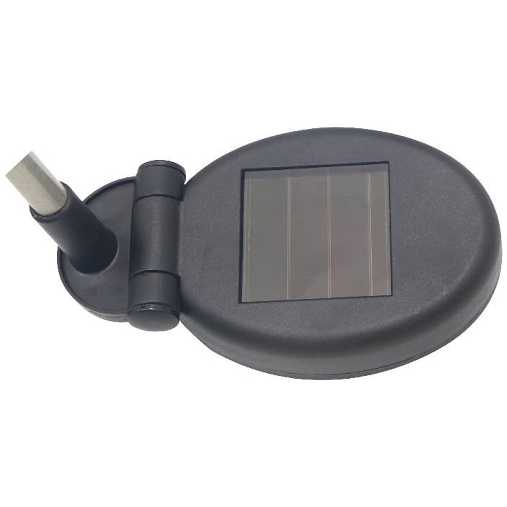 Lampa solara Adjuma, IP44, 300 lm, negru