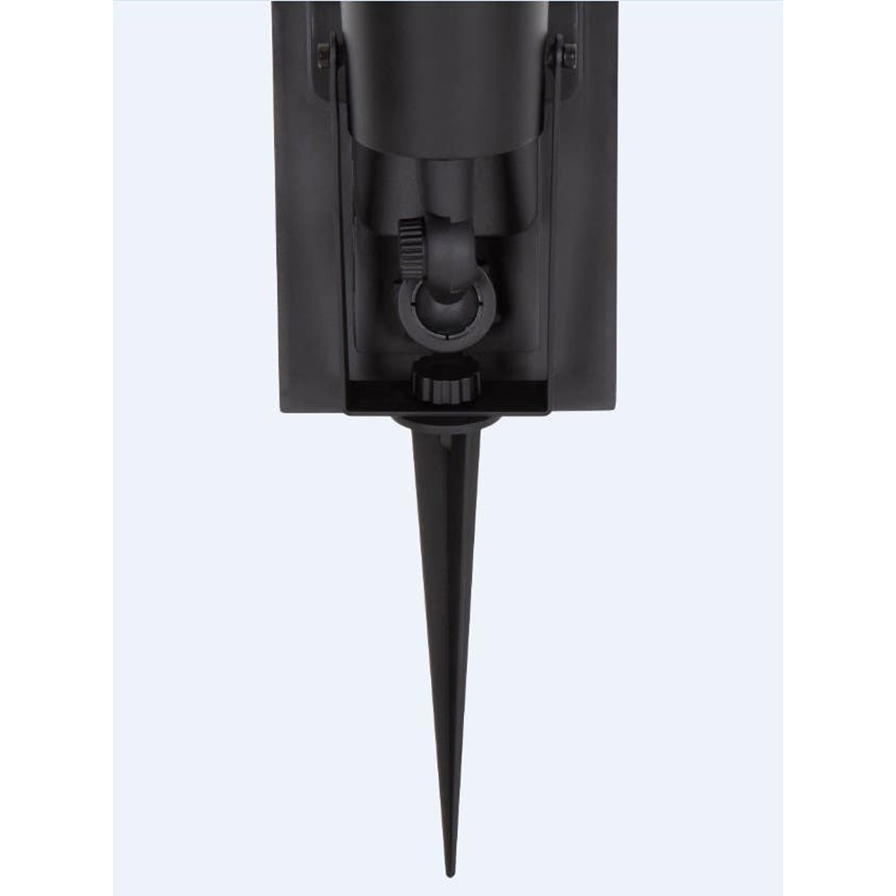 Lampa solara Adjuma, IP44, 300 lm, negru