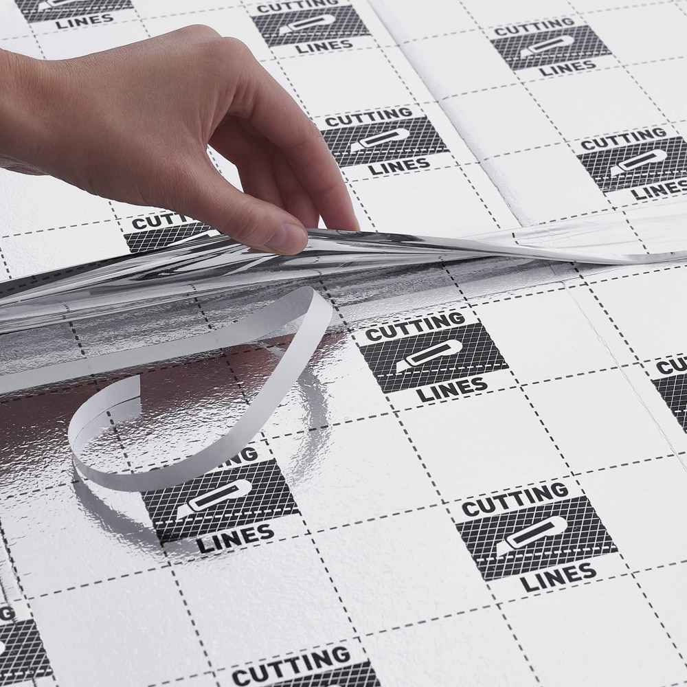 Izolatie parchet VOLDEN Aquastop, spuma, 5.5 mp, alb