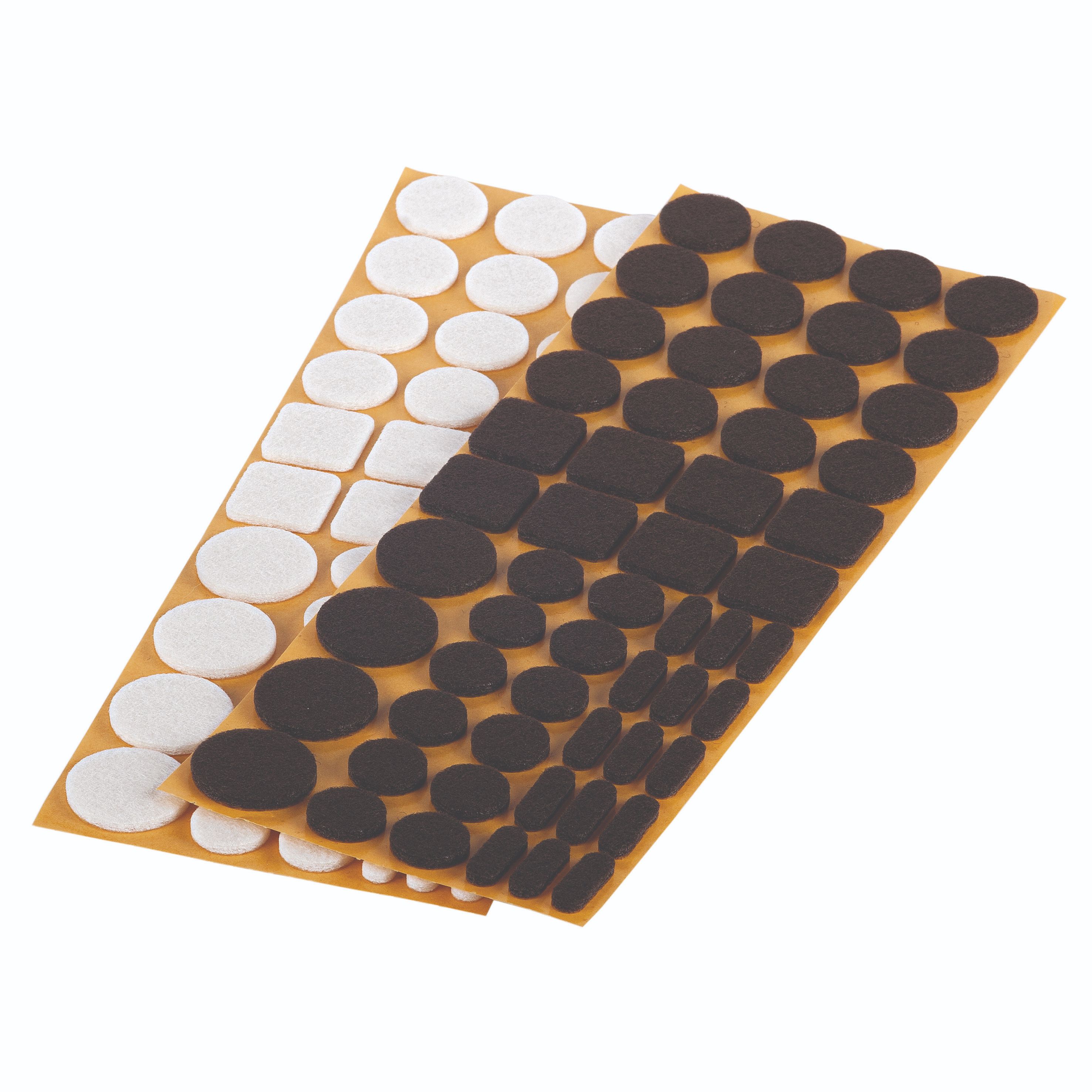 Set pasle, 110 bucati, alb/maro