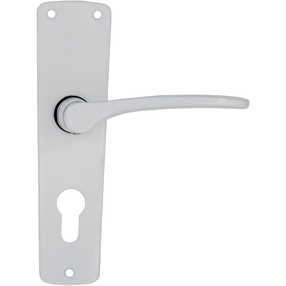 Maner cu sild ASSA ABLOY, aluminiu, 100 mm, 2 bucati, alb