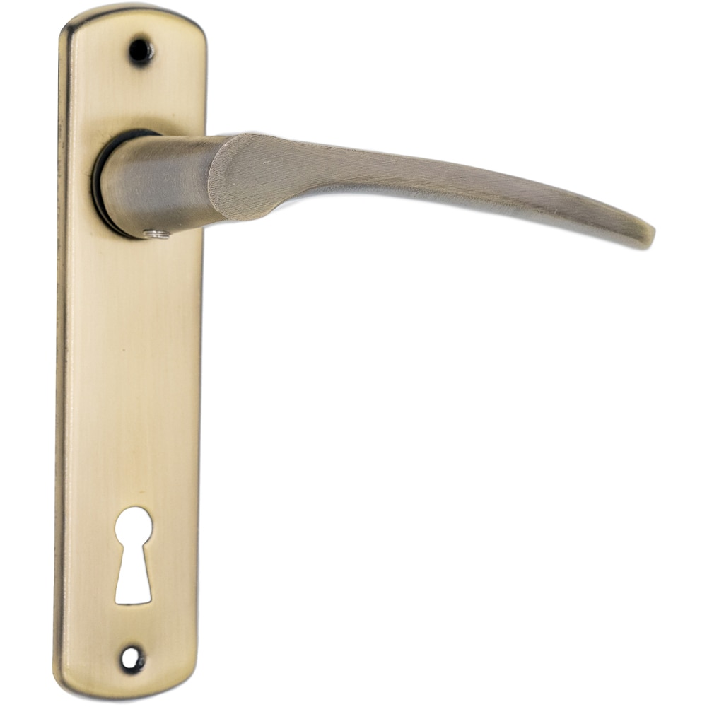 Maner cu sild ASSA ABLOY, aluminiu, 72 mm, 2 bucati, alama