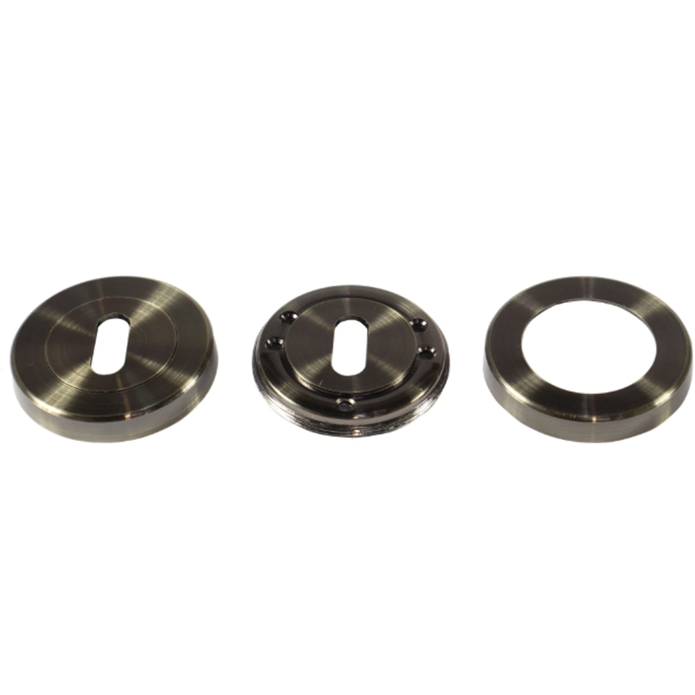 Rozeta ASSA ABLOY, aluminiu, 54 mm, 2 bucati, alama