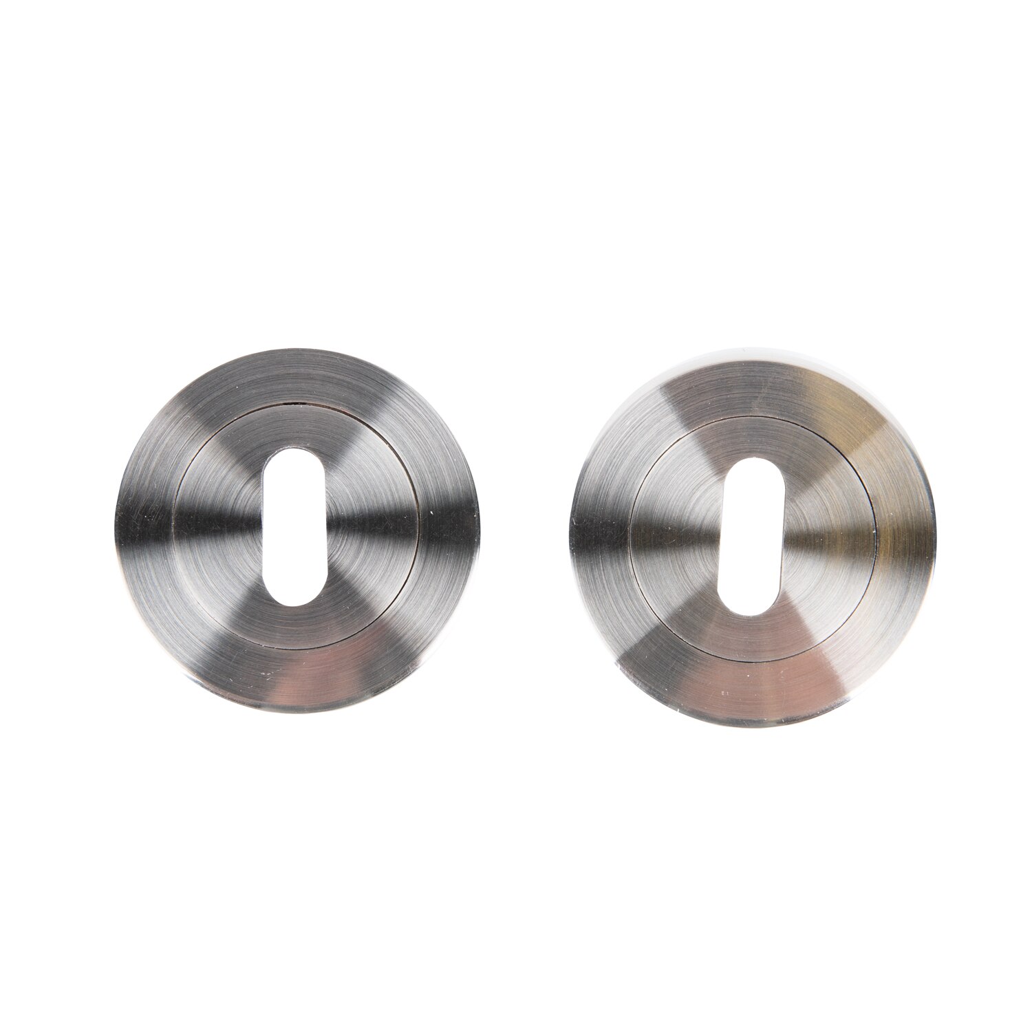 Rozeta, broasca cu cheie, otel, nichel satinat, 54 mm • Yale