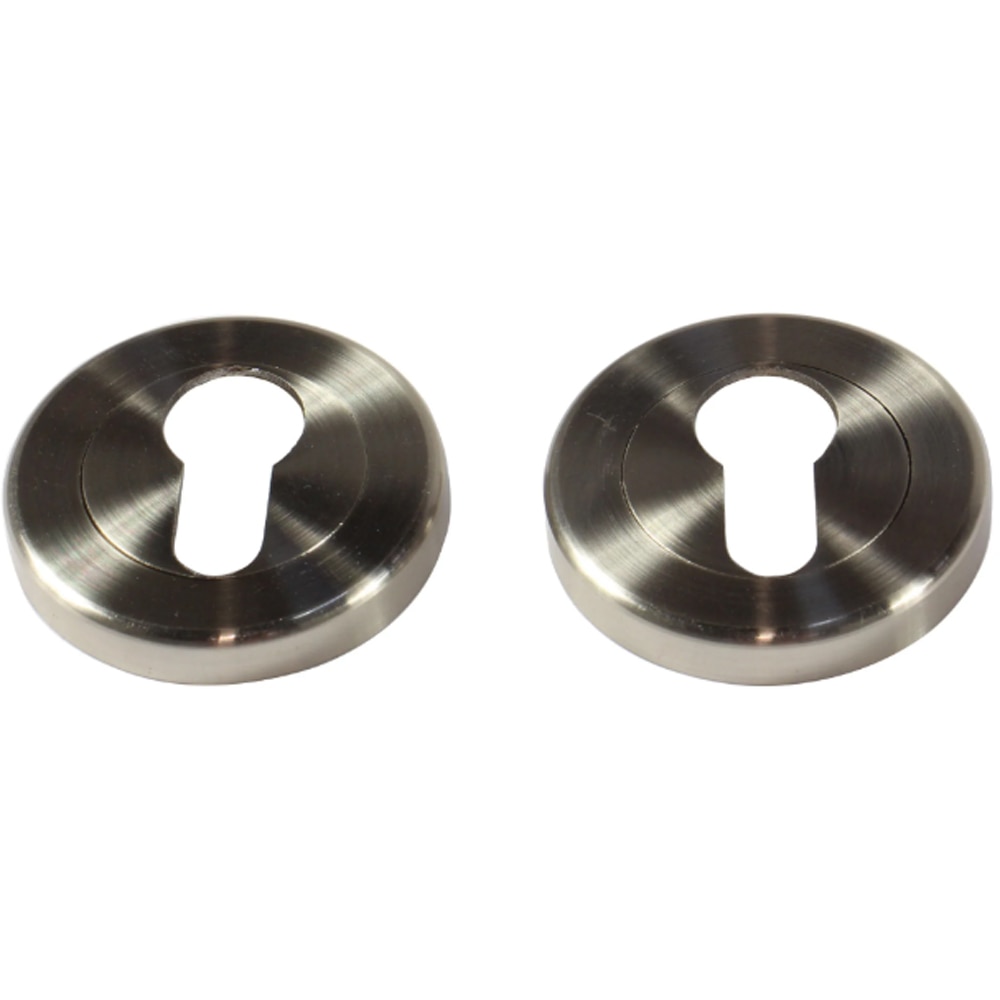 Rozeta ASSA ABLOY, aluminiu, 54 mm, 2 bucati, nichel