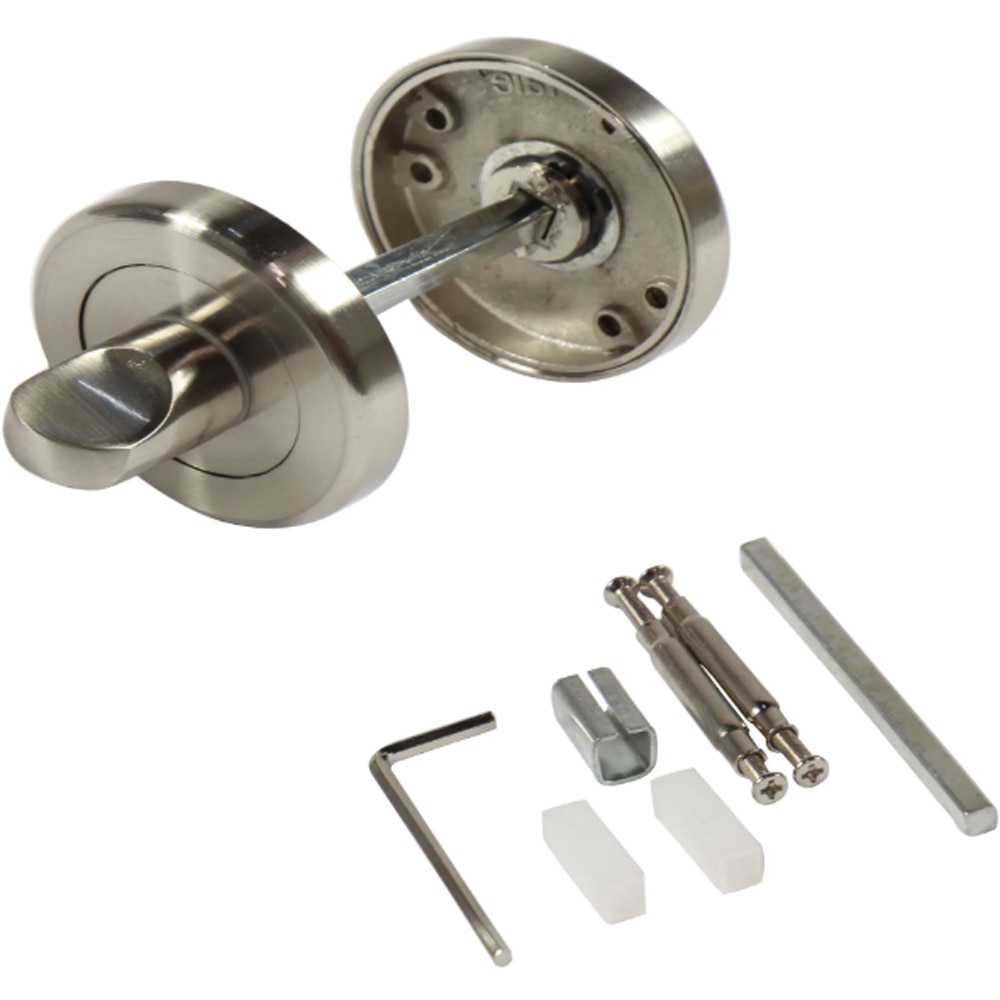 Rozeta ASSA ABLOY, aluminiu, 54 mm, 2 bucati, nichel