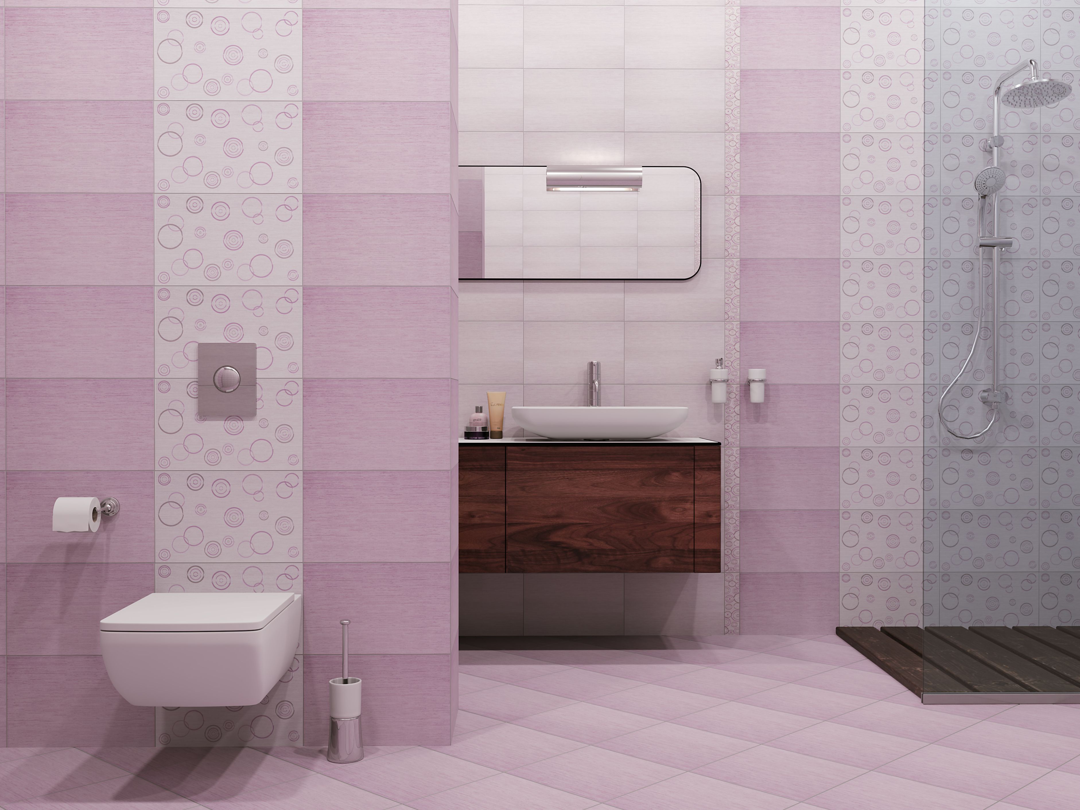 Faianta interior Kai Panama, violet, 40 x 25 cm, 1.2 mp/cutie