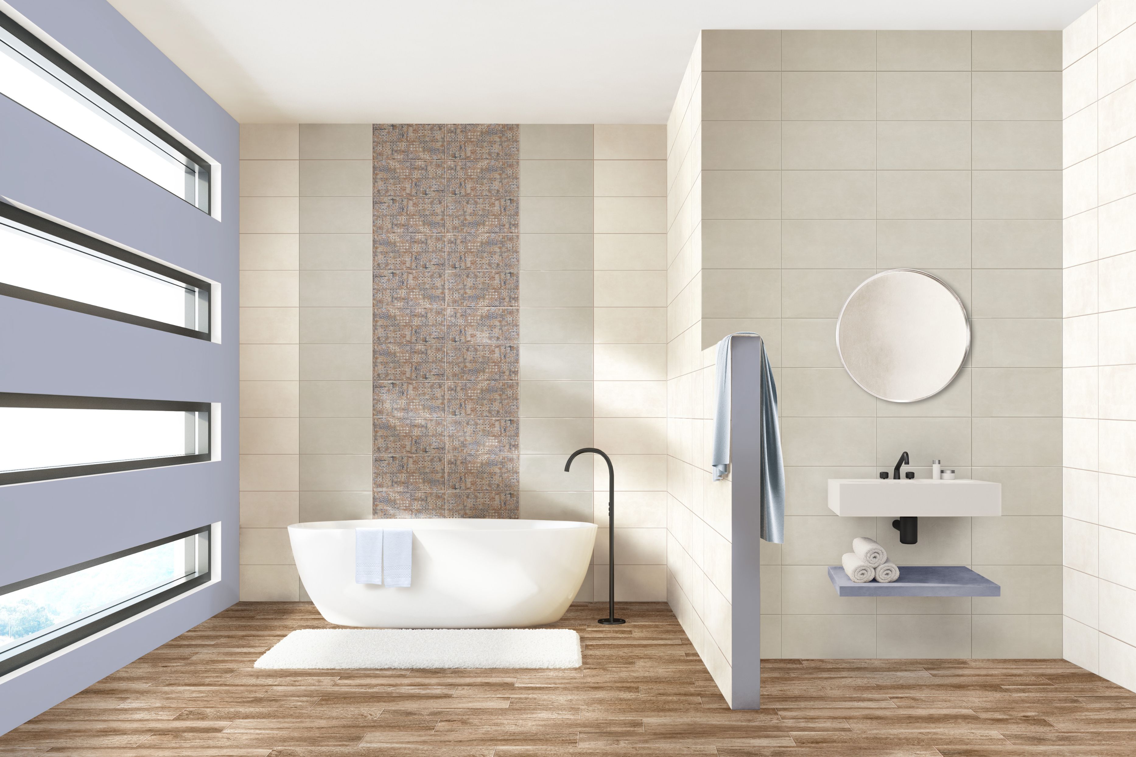 Faianta interior Kai Lilly, crem, 40 x 25 cm, 1.62 mp/cutie